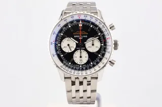 Breitling Navitimer AB0138241G1A1 43mm Stainless steel Silver