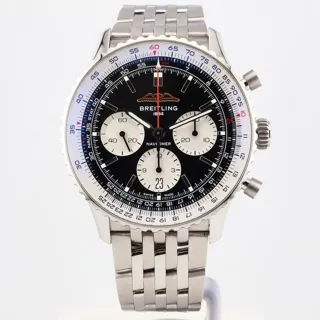 Breitling Navitimer AB0138241G1A1 43mm Stainless steel Silver