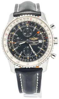 Breitling Navitimer World A2432212 Stainless steel Black