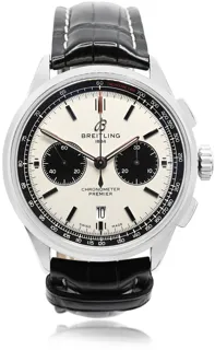 Breitling Premier B01 AB0118 42mm Stainless steel Silver