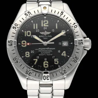 Breitling Superocean A17345 41mm Stainless steel Black