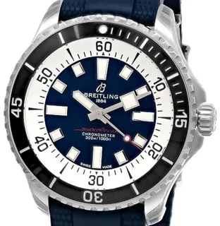 Breitling Superocean A17376211C1S1 44mm Stainless steel Blue