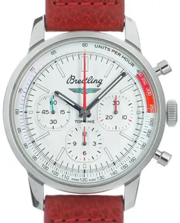 Breitling Top Time AB01766A1A1X1 41mm Stainless steel White