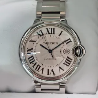 Cartier Ballon Bleu 42mm 3001 42mm Stainless steel Silver