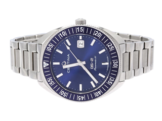 Certina DS-2 C024.607.11.041.02 41mm Stainless steel Blue