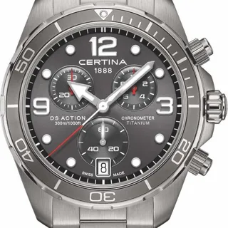 Certina DS Action C032.434.44.087.00 43mm Titanium Gray