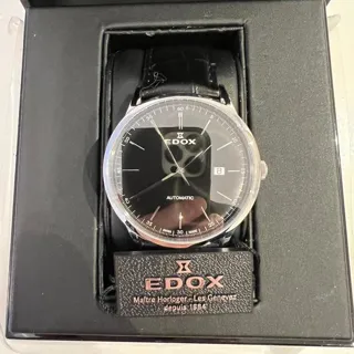 Edox Chronorally 36001 3 NIN 40mm Stainless steel Black