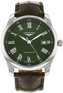 Longines Master Collection L2.793.4.09.2 40mm Stainless steel Green