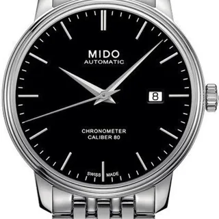 Mido Baroncelli M027.408.11.051.00 40mm Stainless steel Black