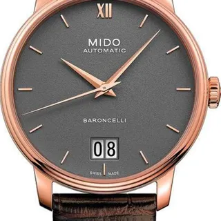 Mido Baroncelli M027.426.36.088.00 40mm Stainless steel Gray