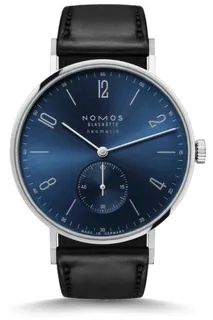 NOMOS Tangente Neomatik 146 38.5mm Stainless steel Blue