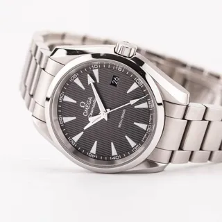 Omega Aqua Terra 231.10.39.60.06.001 38.5mm Stainless steel Gray