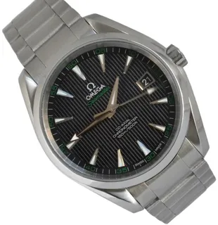 Omega Aqua Terra 231.10.42.21.01.001 41mm Stainless steel Black