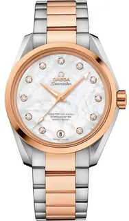 Omega Aqua Terra 231.20.39.21.55.003 Red gold White