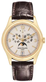 Patek Philippe Annual Calendar 5146J-001 Yellow gold Beige