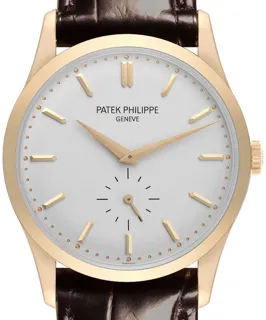 Patek Philippe Calatrava 5196J-001 Yellow gold Silver