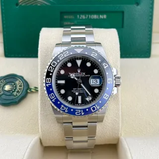 Rolex GMT-Master II 126710BLNR-0003 Stainless steel Black