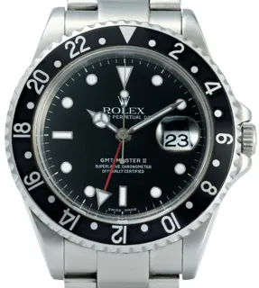 Rolex GMT-Master II 16710T 40mm Stainless steel Black