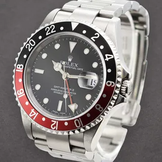 Rolex GMT-Master II Coke 16710 40mm Stainless steel Black