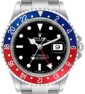 Rolex GMT-Master II Pepsi 16710 Stainless steel Black