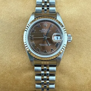 Rolex Lady-Datejust 79174 Stainless steel Brown