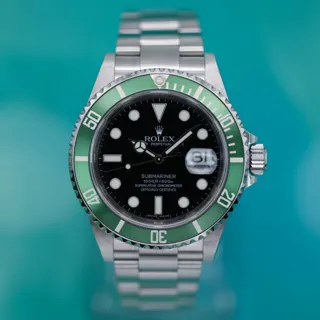 Rolex Submariner 16610LV 40mm Stainless steel Black