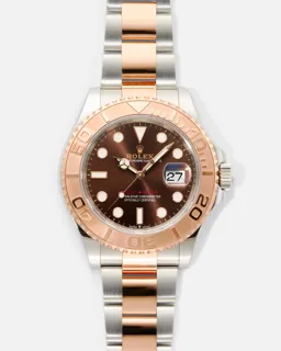 Rolex Yacht-Master 126621-0001 40mm Rose gold and Oystersteel Brown