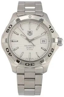 TAG Heuer Aquaracer 300M WAP2011 42mm Stainless steel Champagne