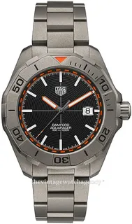 TAG Heuer Aquaracer 300M WAY208F.BF0638 43mm Titanium Black