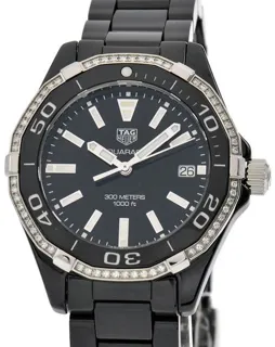 TAG Heuer Aquaracer WAY1395.BH0716 35mm Ceramic and Stainless steel Black