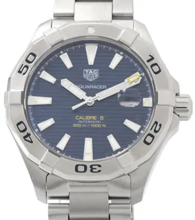 TAG Heuer Aquaracer WAY2012.BA0927 43mm Stainless steel Blue