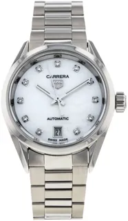 TAG Heuer Carrera Lady WBN2412.BA0621 Stainless steel White