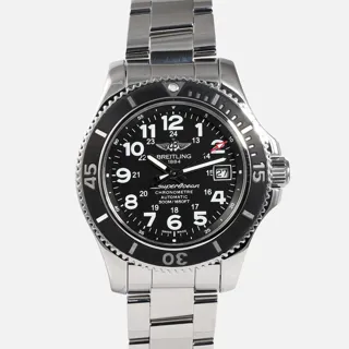 Breitling Superocean A17365 42mm Stainless steel Black