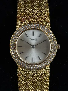 Piaget 24mm Yellow gold Silver