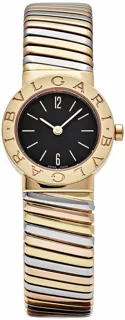 Bulgari Tubogas BB 23 2T 23mm yellow gold$rose gold$white gold Black