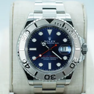 Rolex Yacht-Master 126622-0002 40mm Platinum and Stainless steel Blue