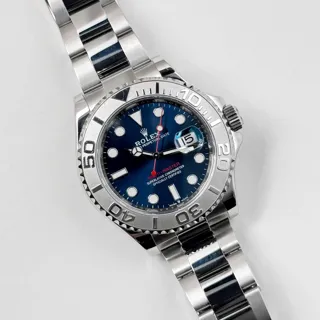 Rolex Yacht-Master 126622-0002 40mm Platinum and Stainless steel Blue