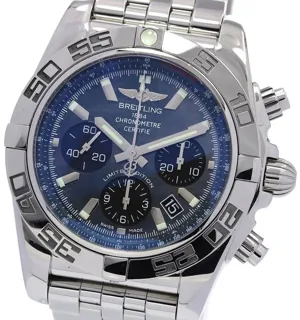 Breitling Chronomat AB0111 44mm Stainless steel Blue