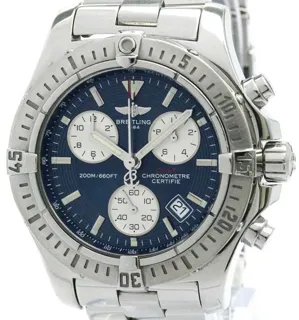 Breitling Colt Chronograph A73380 41mm Stainless steel Blue