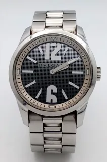 Bulgari Solotempo Stainless steel Silver