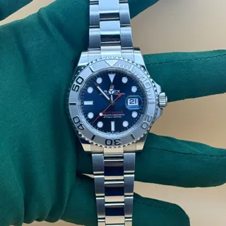 Rolex Yacht-Master 126622-0002 40mm Platinum and Stainless steel Blue