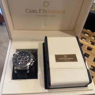 Carl F. Bucherer Patravi 00.10633.08.33.01 47.5mm Stainless steel Black