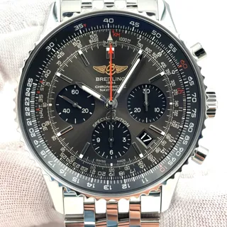 Breitling Navitimer AB0121A11B1A1 Stainless steel Black