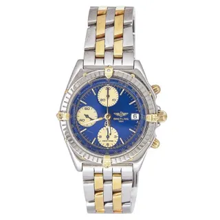 Breitling Chronomat B13048 Stainless steel and 18k yellow gold Blue