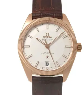 Omega Globemaster 130.53.39.21.02.001 39mm Rose gold Silver