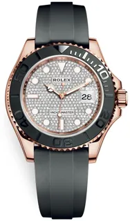 Rolex Yacht-Master 126655 Everose gold diamond pave