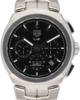 TAG Heuer Link CBC2110 41mm Stainless steel Black