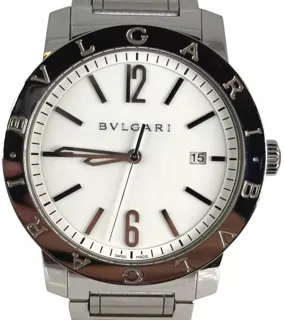 Bulgari Solotempo BB41 S Stainless steel Beige