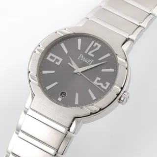 Piaget Polo Automatique 27700 18k white gold Gray