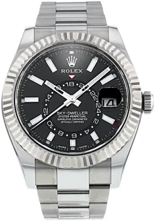 Rolex Sky-Dweller 326934 42mm White gold and Stainless steel Black